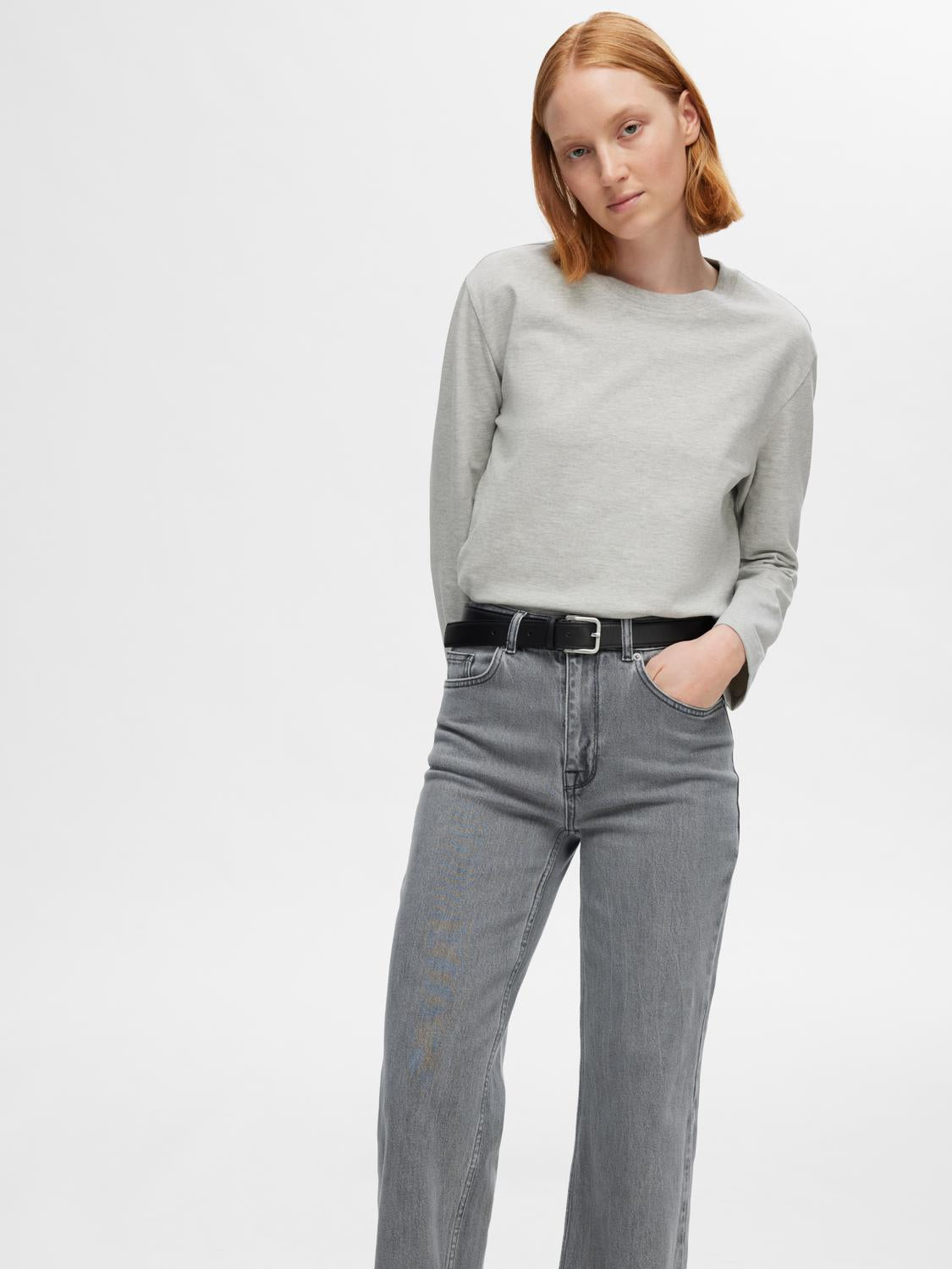 Alice Jeans - Grå/ Light Grey Denim